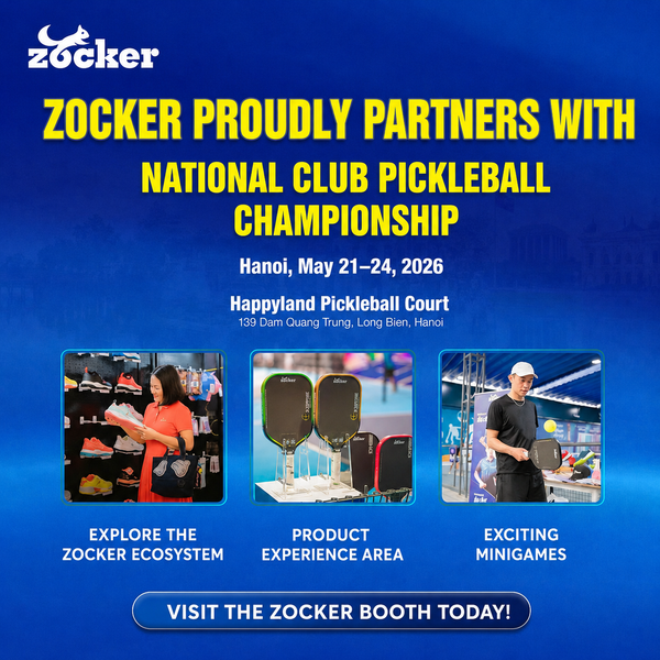 Zocker is a partner of the 2026 National Club Pickleball Championship.