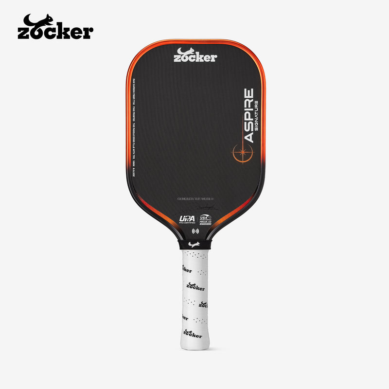 Pagaie de Pickleball Zocker Aspire Signature - Rouge