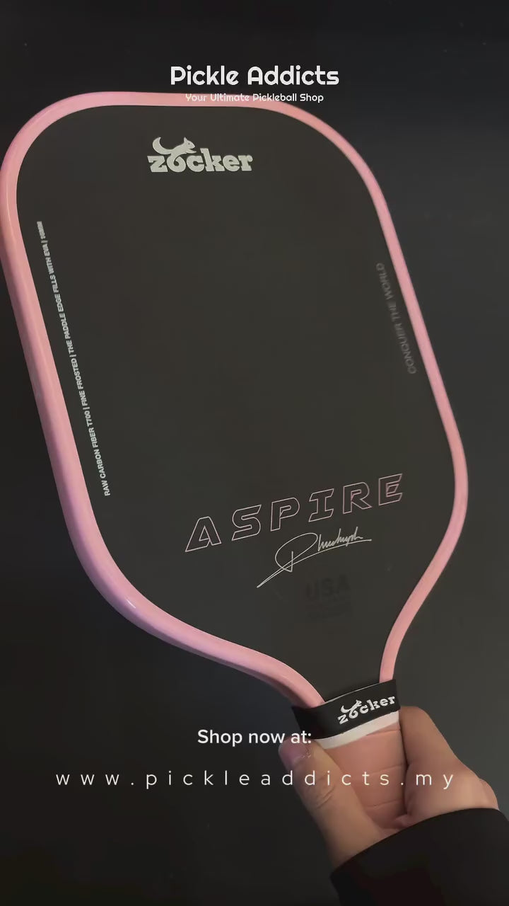 Pickleball Paddle Zocker Aspire x Phuc Huynh